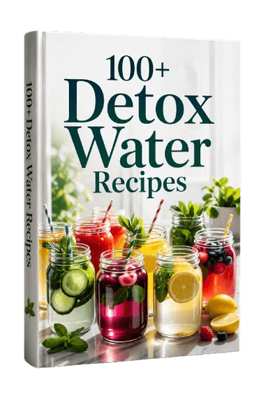 100+ Detox Water Recipes Ebook